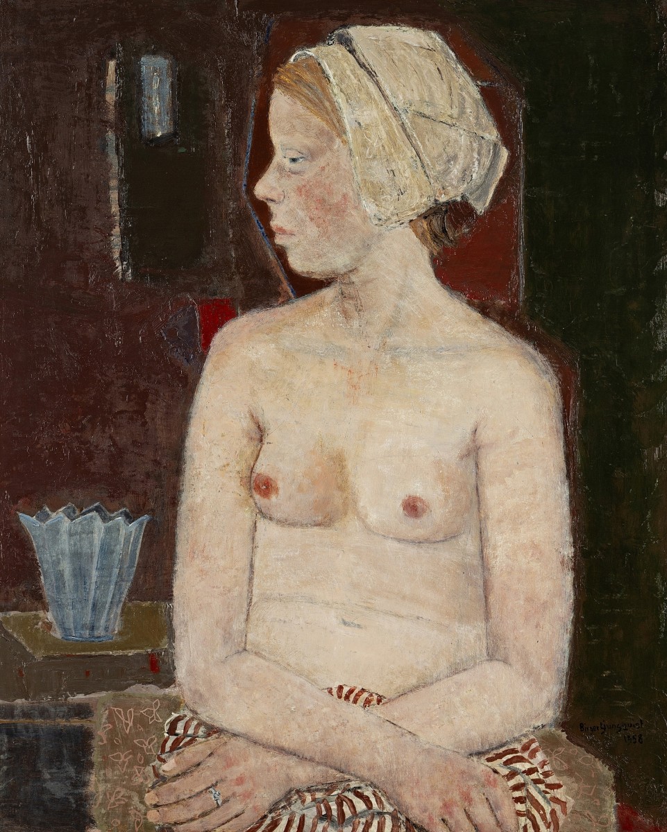 "Painting. Nude" by Birger Ljungquist