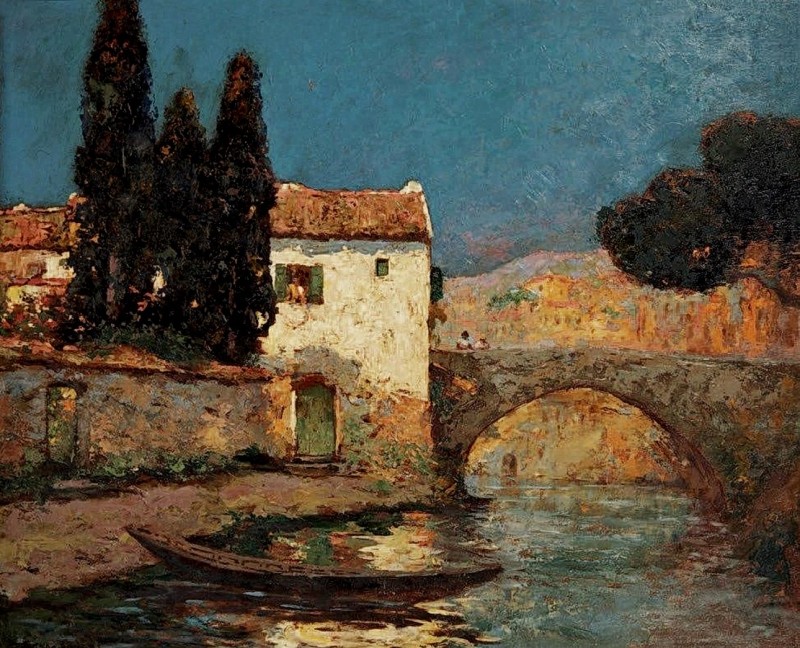 "Compoziție" by Charles Henri Gaston Dagnac Rivière