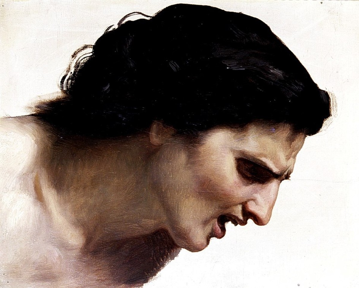 "Painting. Portrait" by William-Adolphe Bouguereau