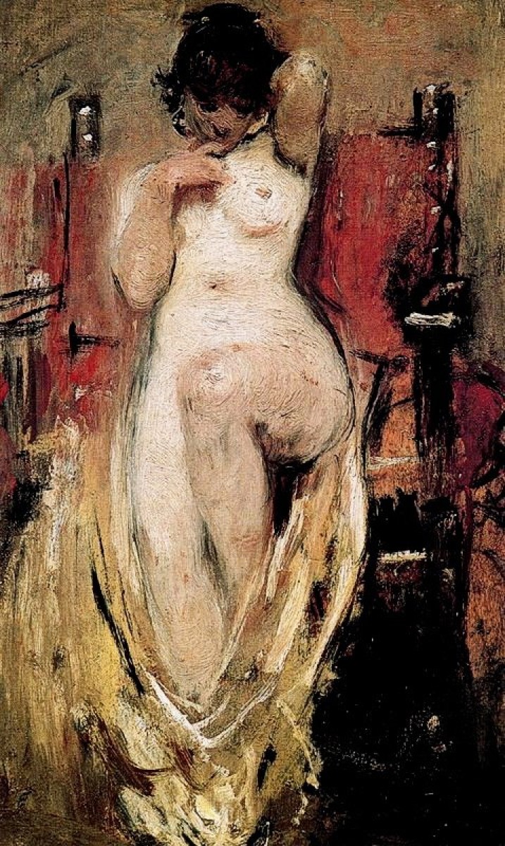 "Pictură. Nud" by Ignacio Pinazo Camarlench