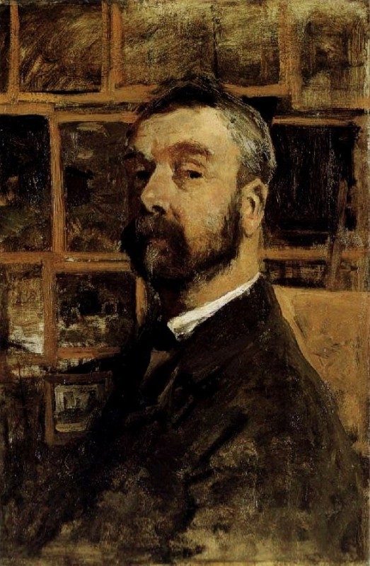 "Painting. Portrait" by Anton Mauve