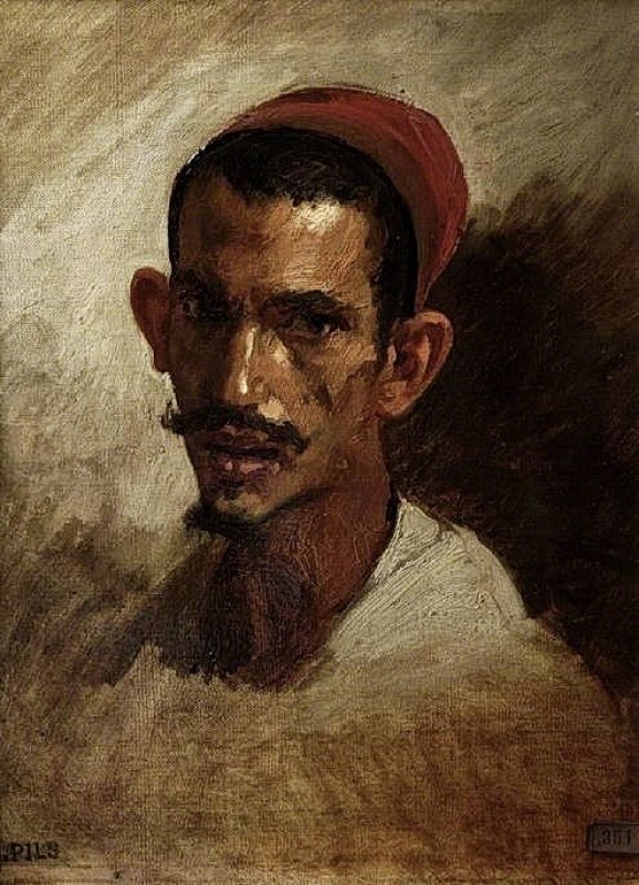"Painting. Portrait" by Isidore Pils