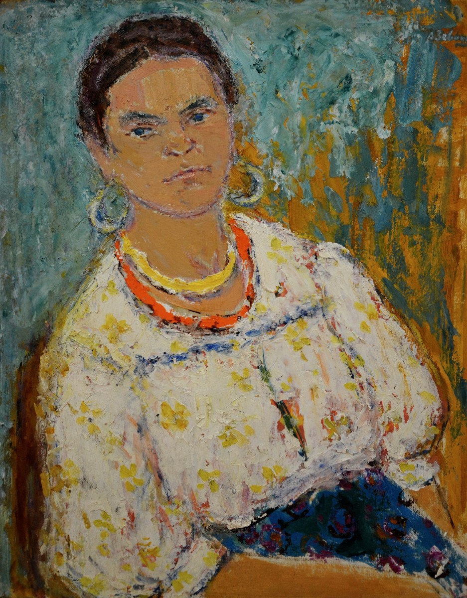"Pictură. Portret" by Ada Zevin