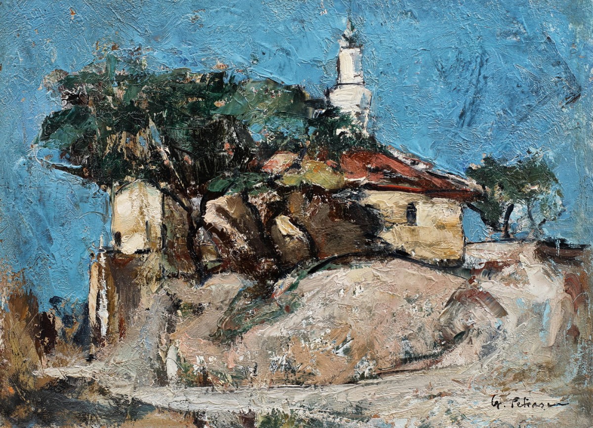 "Composition" by Gheorghe Petrașcu