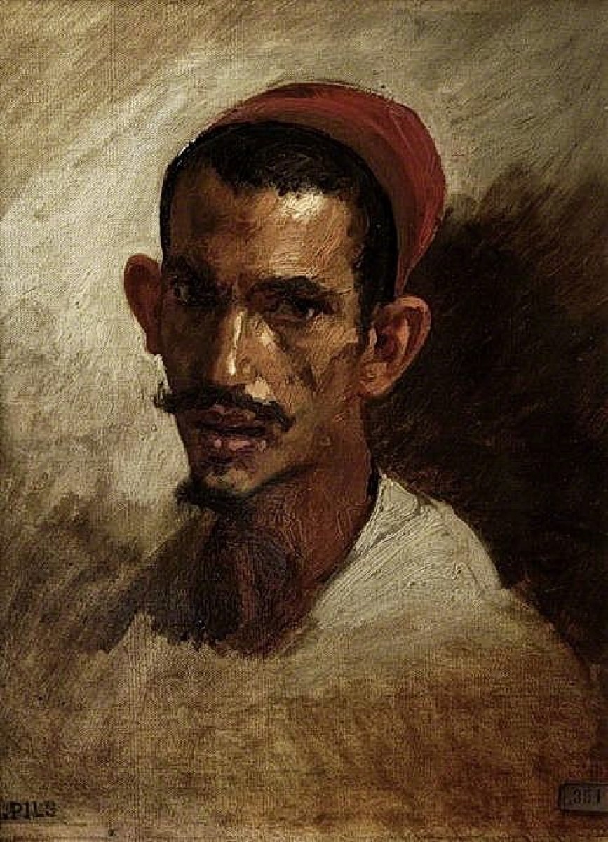 "Painting. Portrait" by Isidore Pils
