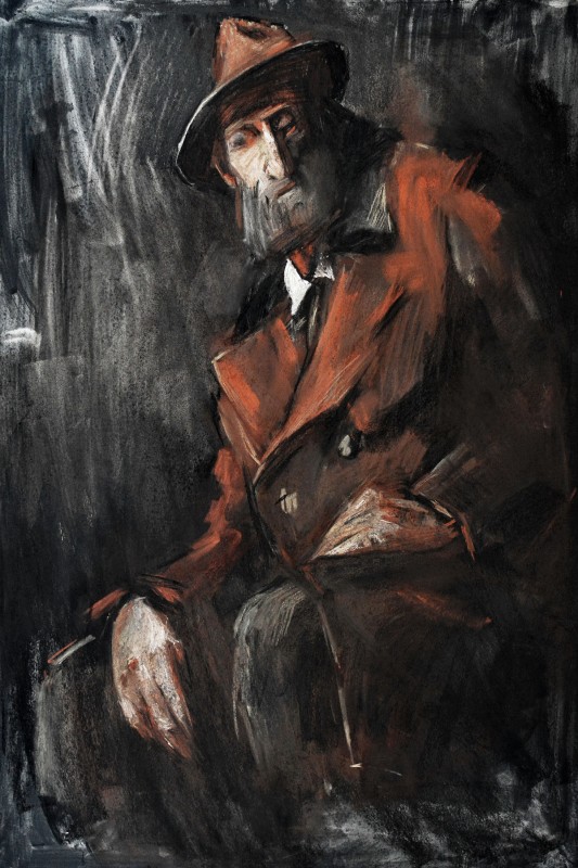 "Crochiu. Semifigură" by Vlada Cibuc, 2015