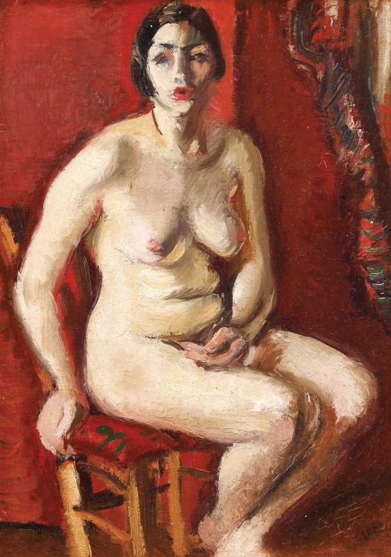 "Pictură. Nud" by Iosif Iser