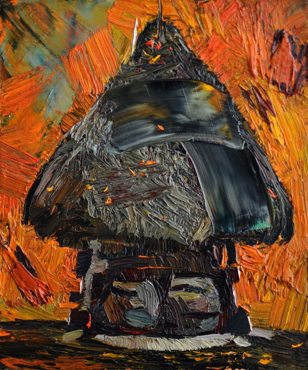 "Painting. Pleinair. Long term" by Natalia Fostica, 300x250mm, oil on canvas
