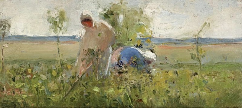 "Pictură. Pleinair. Oameni" by Aurel Băeșu