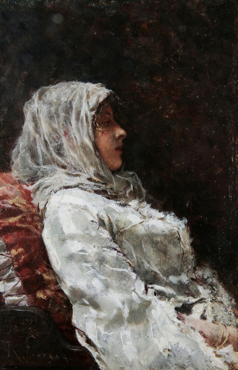 "Pictură. Portret" by Roberto Fontana