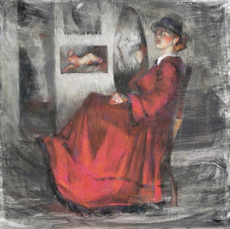 "Drawing. Figure" by Nicoleta Derivolcov