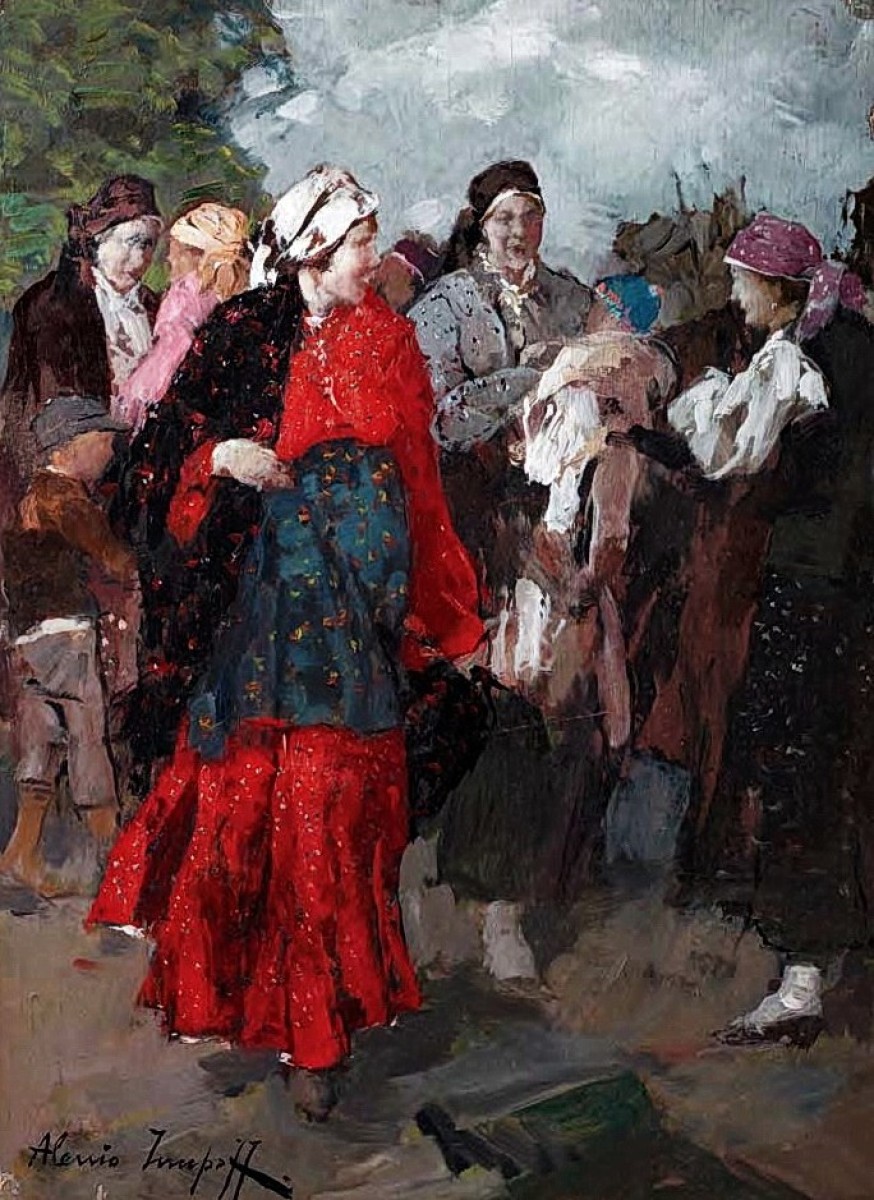 "Painting. People" by Alessio Issupoff