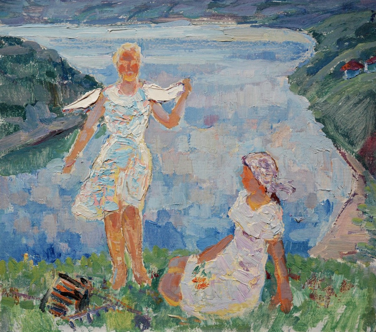 "Pictură. Figură / semifigură" by Alexandru Ivonin