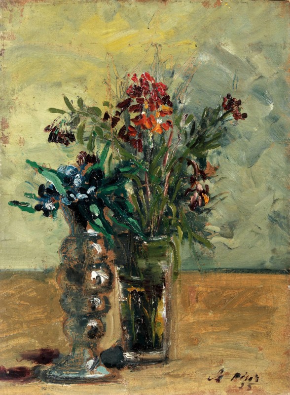 "Painting. Flowers" by Filippo De Pisis