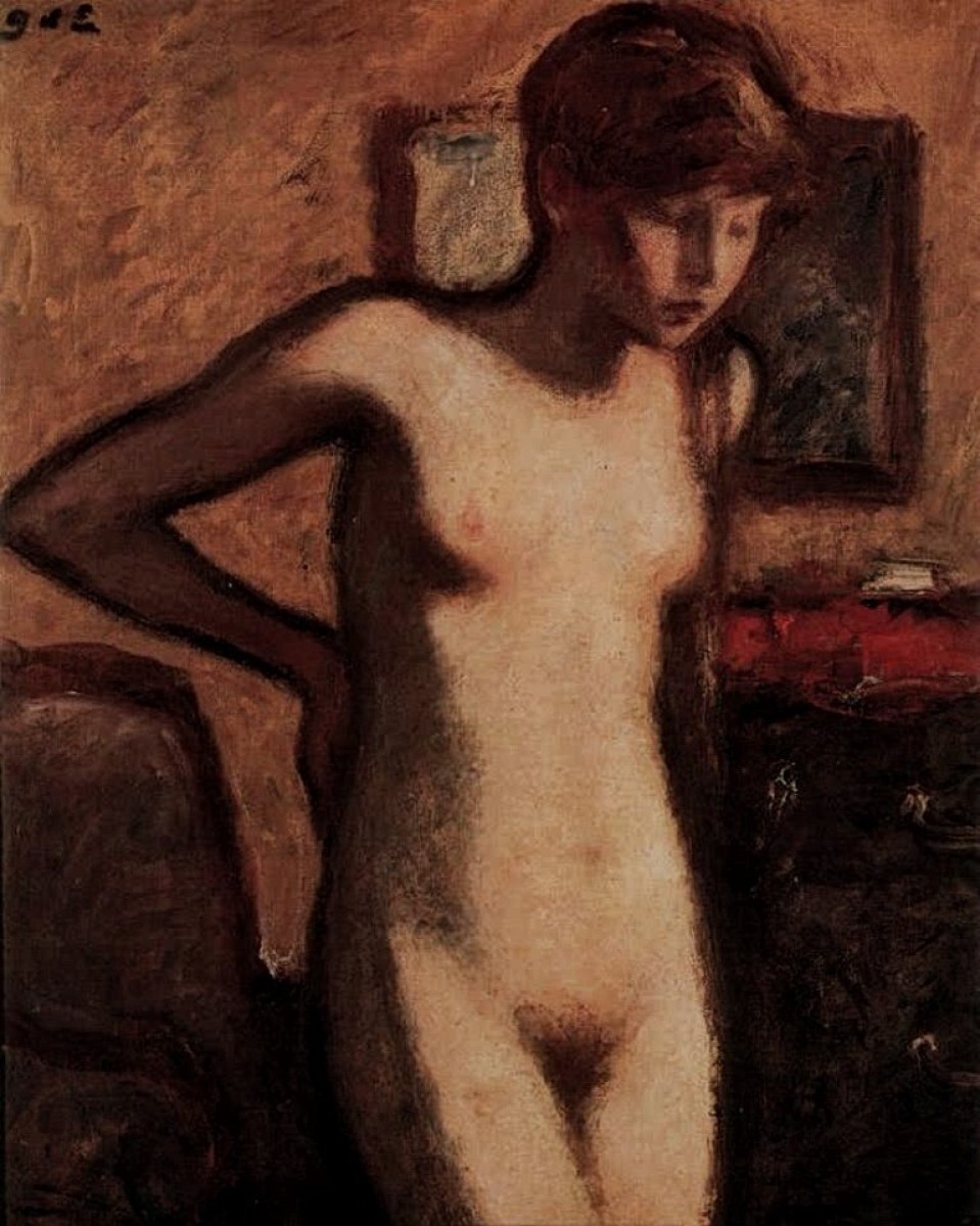 "Painting. Nude" by Georges d'Espagnat