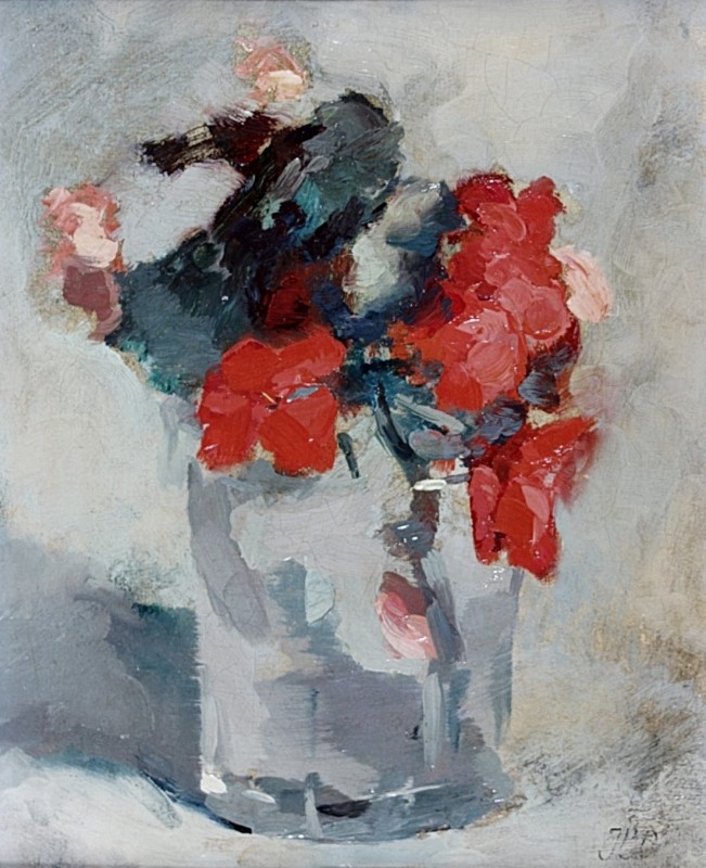 "Pictură. Flori" by Jeanne Bieruma Oosting