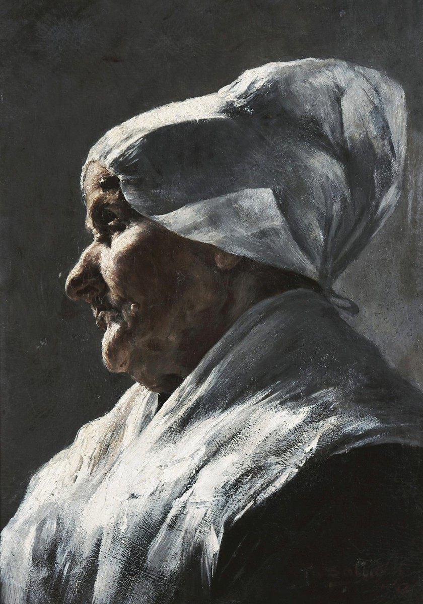 "Pictură. Portret" by Symeon Savvidis