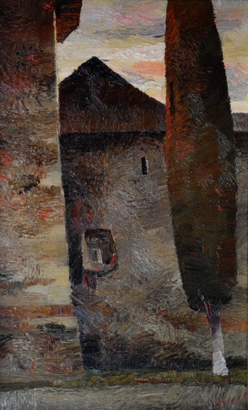 "Motiv. Moldovița" by Anatol Ghimpu, 2007, ulei pe pânză