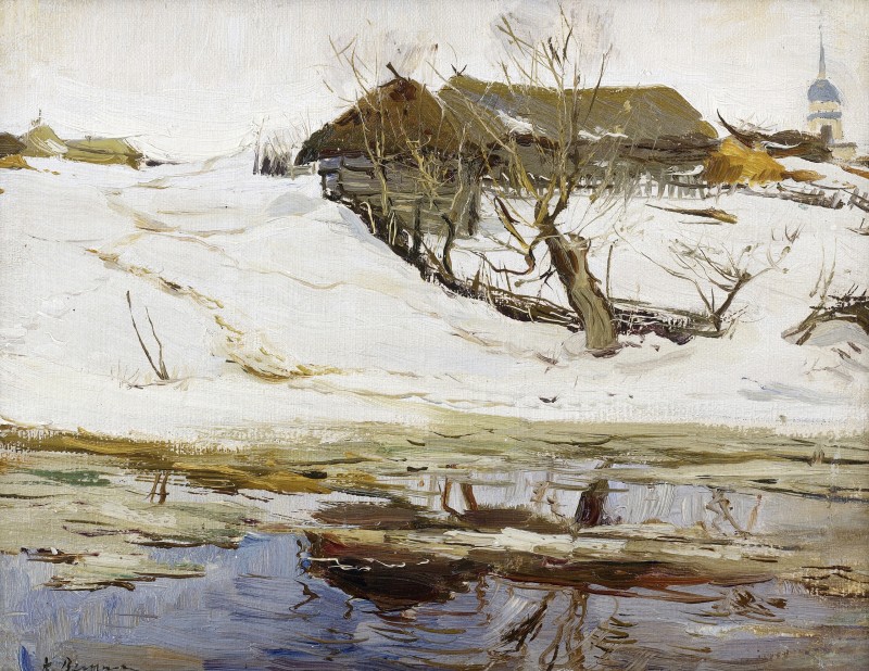 "Живопись. Сельский мотив" by Константин Александрович Весхчилов