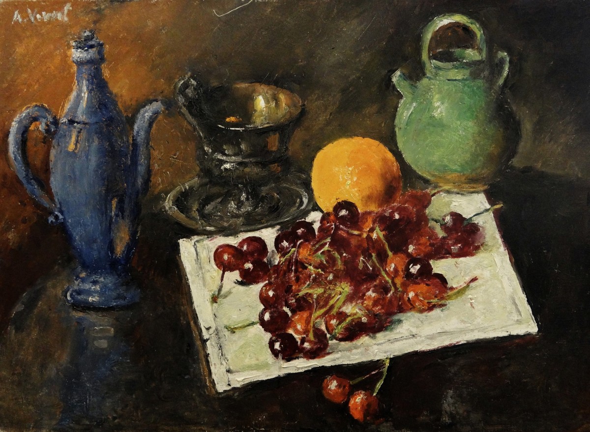 "Pictură. Natură statică" by André-Léon Vivrel