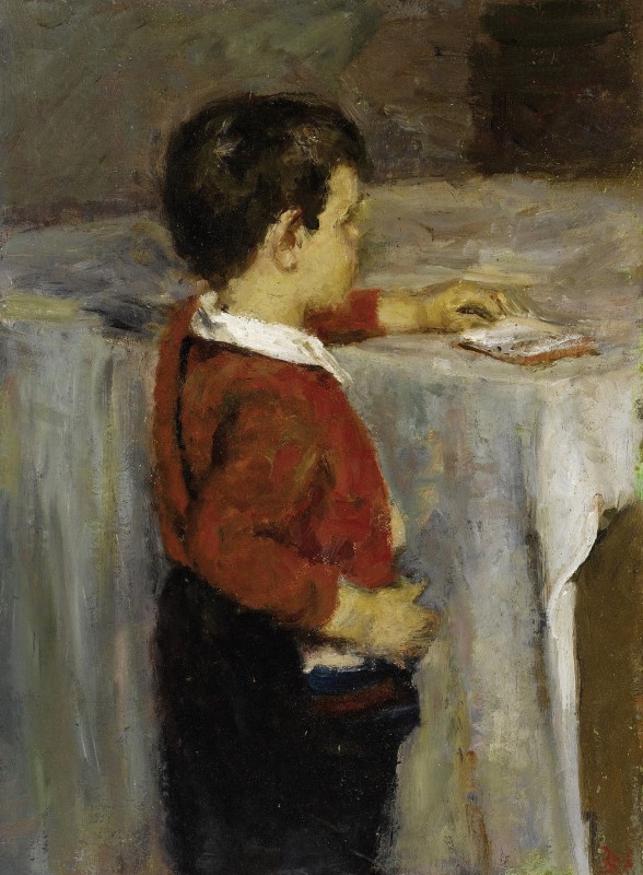 "Pictură. Figură / semifigură" by Vladimir Alekseevich Vasin