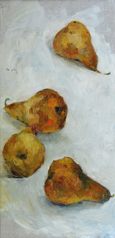 "Studiu. Natură statică" by Кристина Демиан, 2015, 400x200mm, масло / холст
