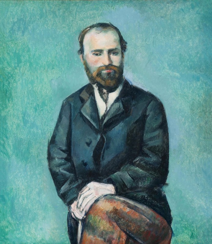 "Painting. Figure" by Paul Cézanne