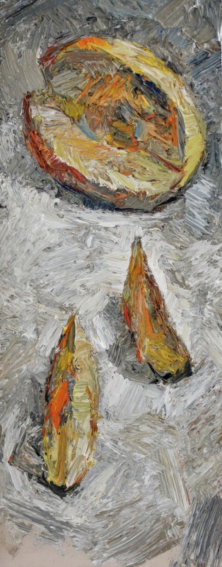 "Studiu. Natură statică" by Adrian Diacon, 2020, oil on canvas