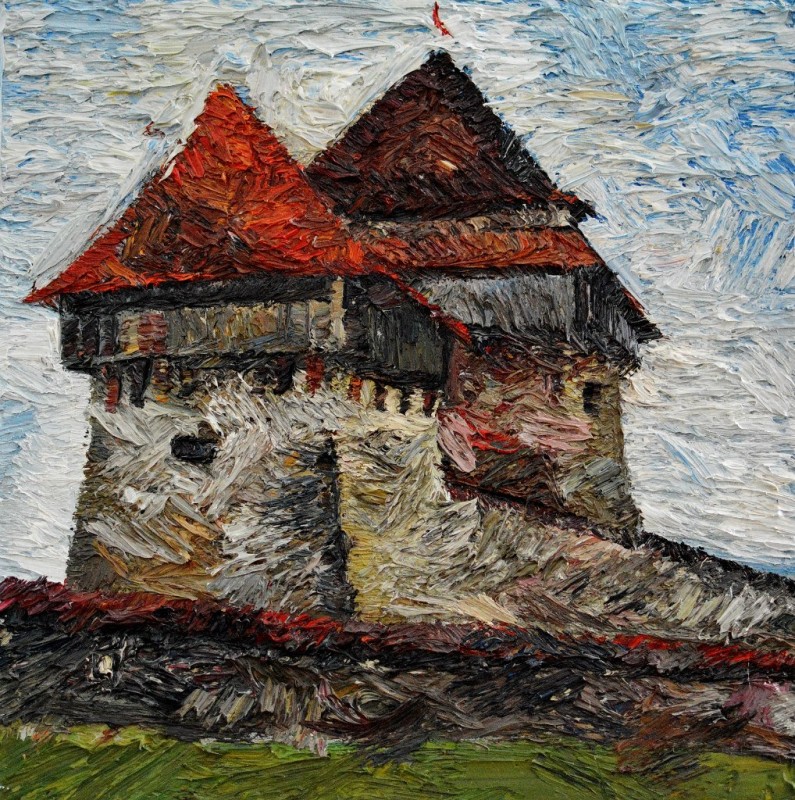 "Transilvania" by Vladlena Popa, 2015, oil on canvas