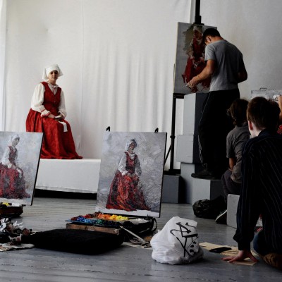 Atelierul clasei a XII-a. Septembrie 2016