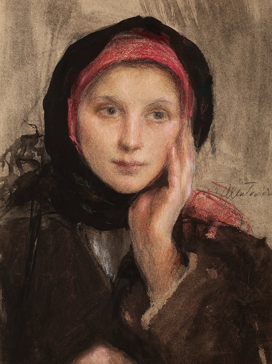 "Живопись. Портрет" by Теодор Аксентовиcз