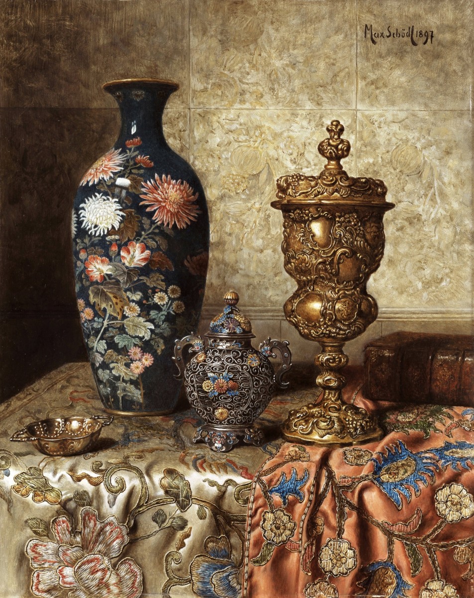 "Painting. Still life" by Max Schödl