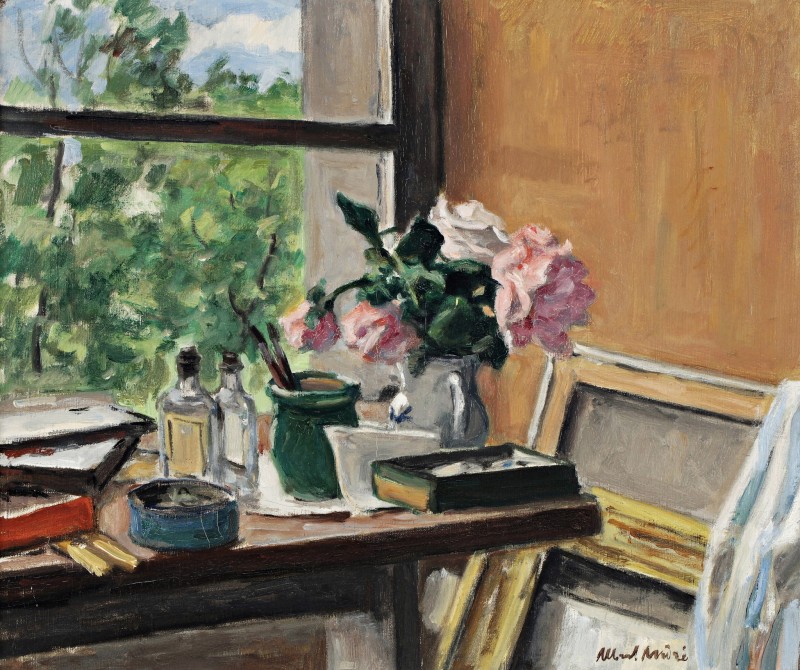 "Compoziție. Natură statică" by Albert André
