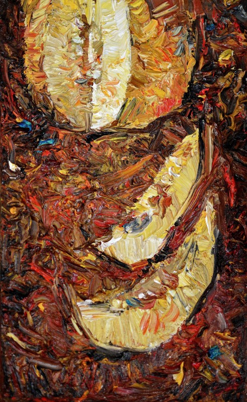 "Studiu. Natură statică" by Diana Rumeghea, 2020, oil on canvas