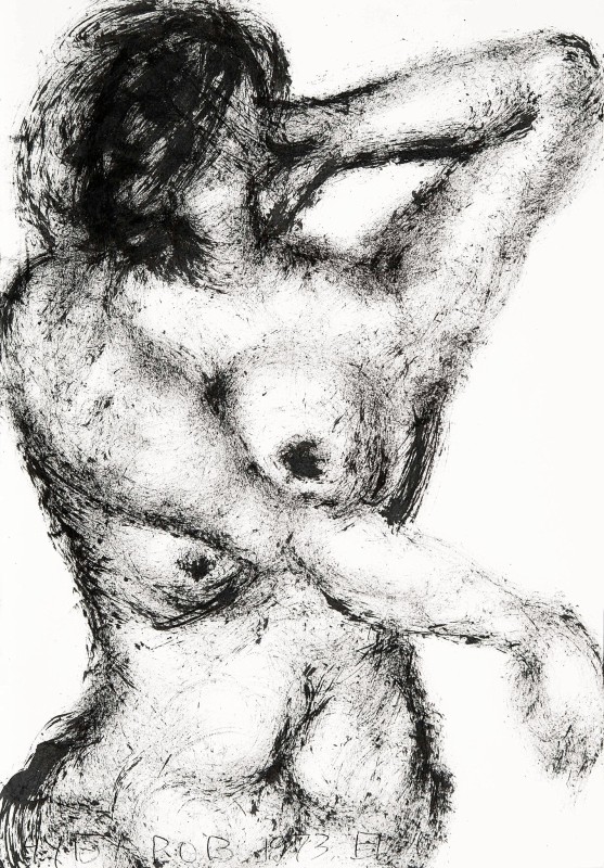 "Рисунок. Обнаженка" by Е. И. Чубаров