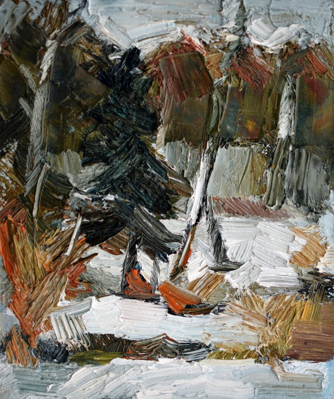 "Motiv de iarnă" by Ион Цонcу, 2017