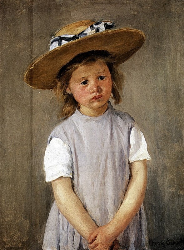 "Pictură. Figură / semifigură" by Mary Cassatt