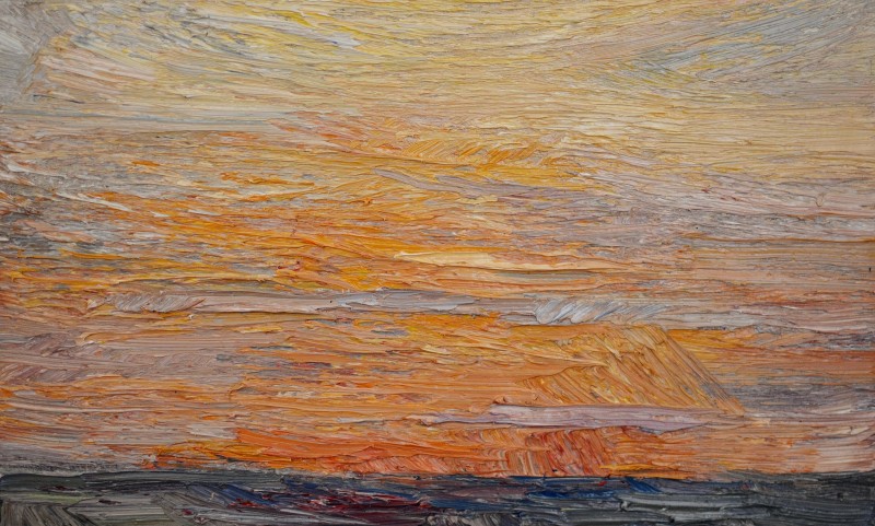 "Painting. Landscape. Pleinair. Pleinair romania" by Andriana Popodneac, oil on canvas