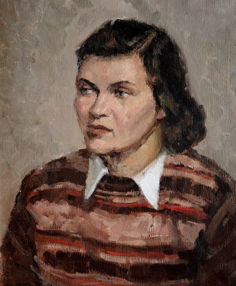 "Pictură. Portret" by Alexandru Ivonin