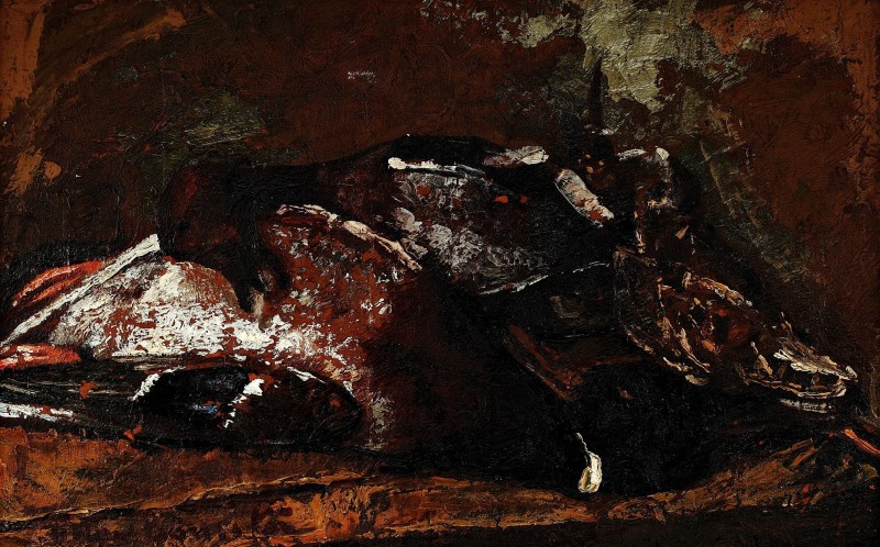"Pictură. Abstract" by Octav Băncilă