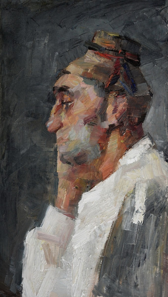 "Pictură. Portret" by Maria Manchevici