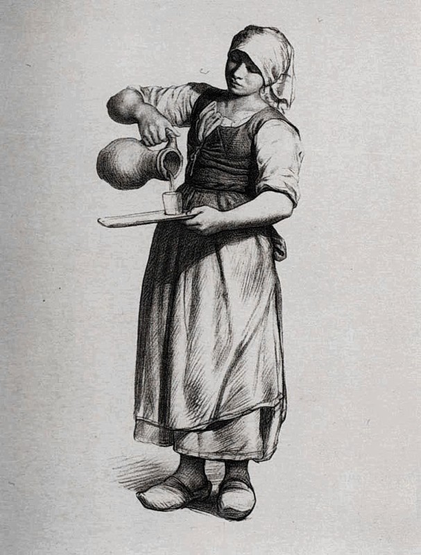 "Desen. Figură / semifigură" by Charles Bargue