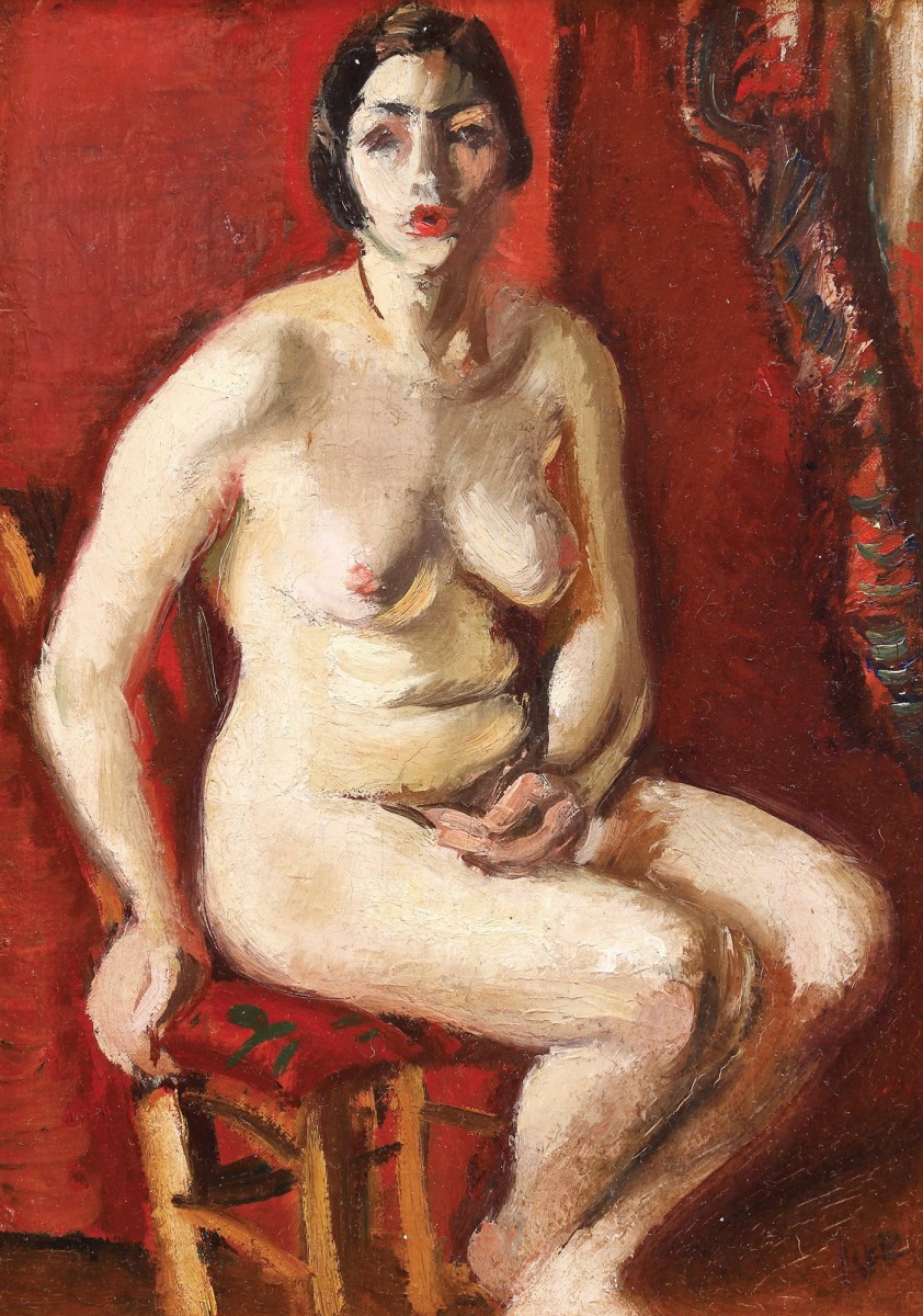 "Pictură. Nud" by Iosif Iser