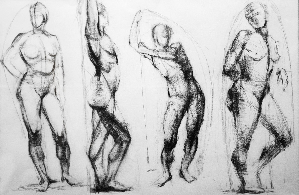 "Material metodic" by Nicoleta Stati, 2011, 300x450mm, pencil on paper
