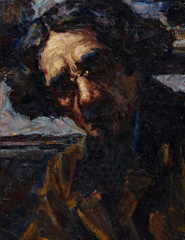 "Pictură. Portret" by Petr Ivanovich Kelin