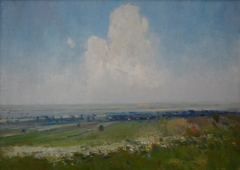 "Painting. Landscape. Pleinair" by Emil Childescu