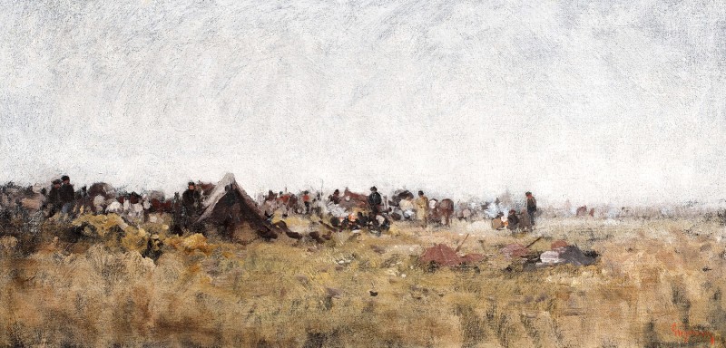 "Painting. Rural" by Nicolae Grigorescu