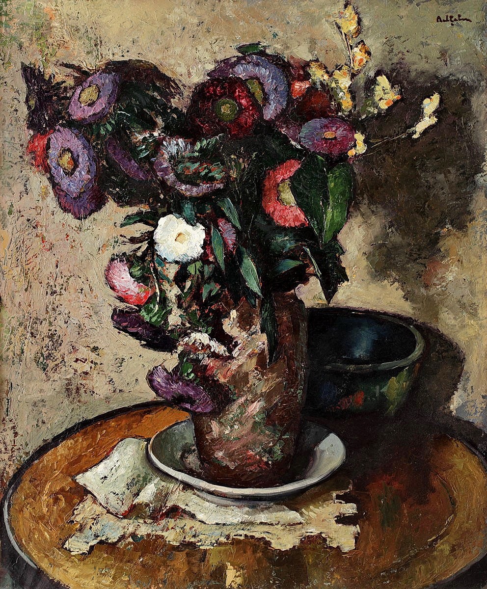 "Painting. Flowers" by Adam Bălțatu