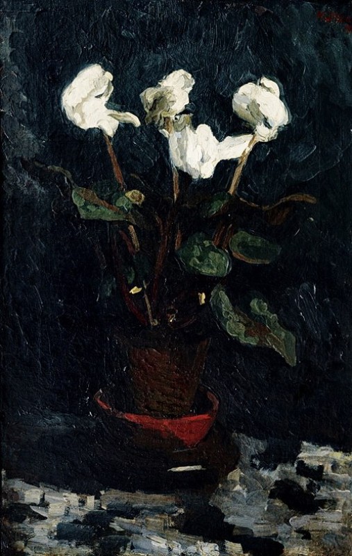 "Pictură. Flori" by Franz Nölken