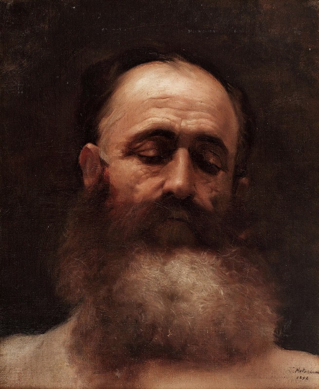 "Painting. Portrait" by Constantin Artachino